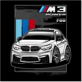 BMW F80 M3 Posters and Art